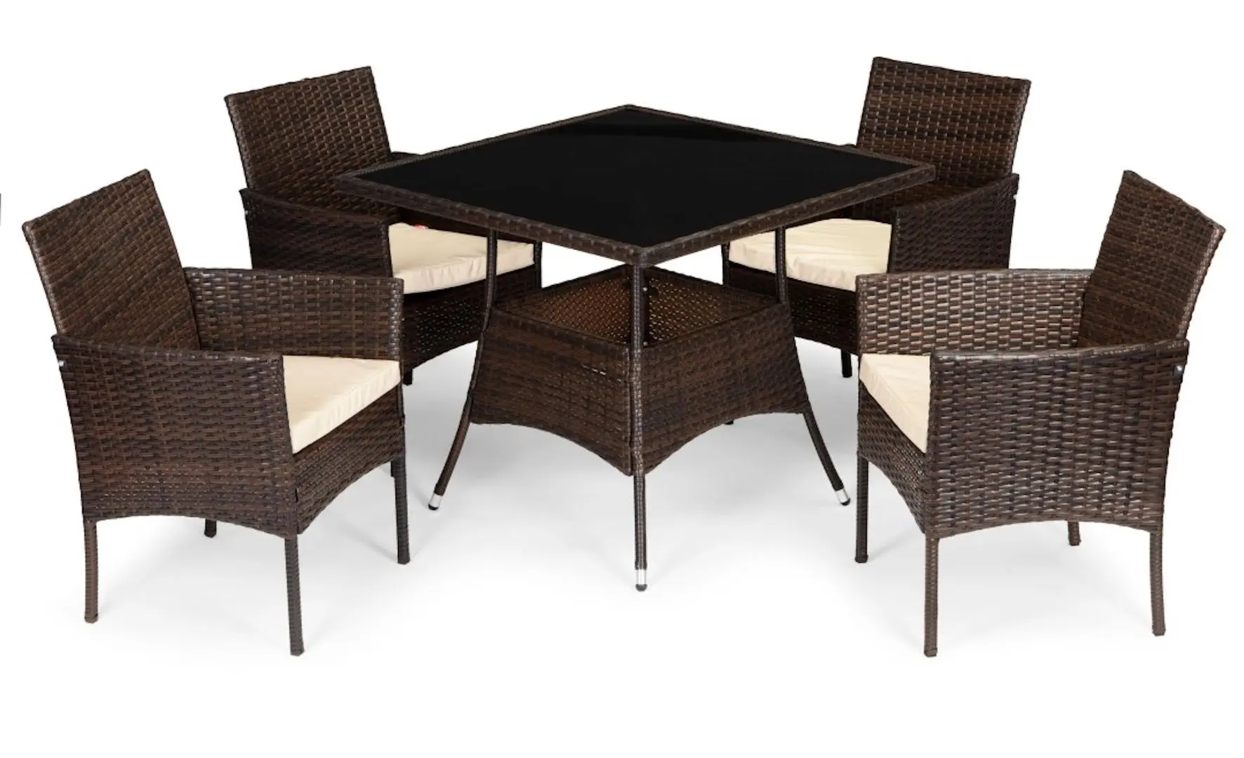 Set mobilier de gradina Nuforma Pregasio KJFR009 (Brown)