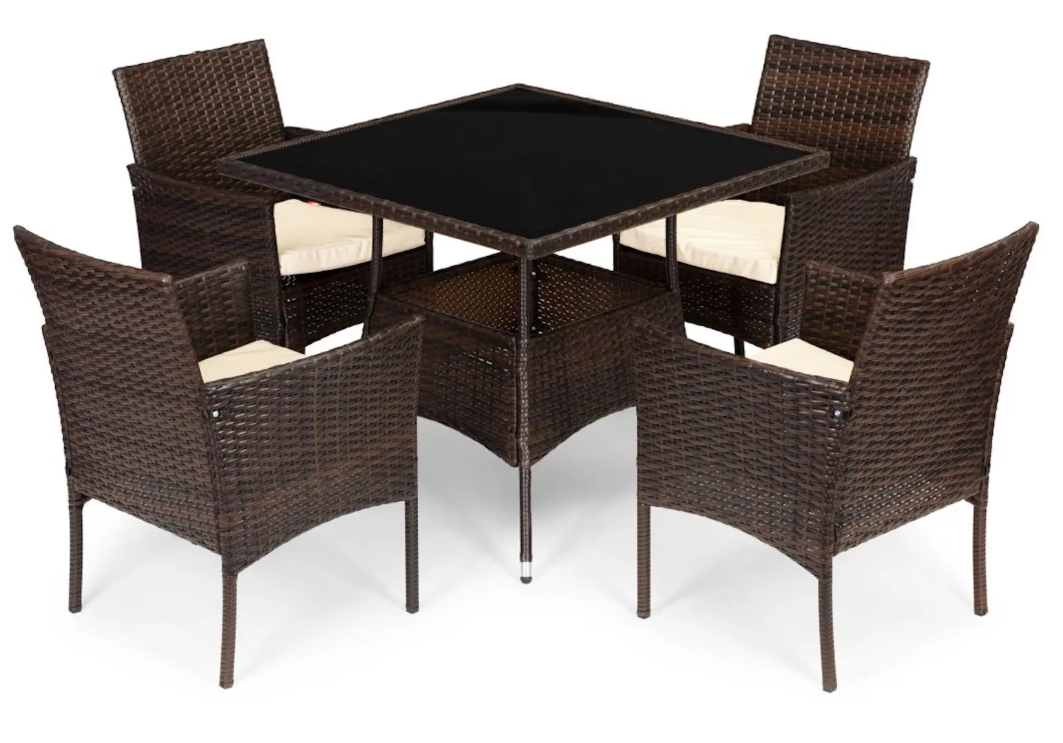 Set mobilier de gradina Nuforma Pregasio KJFR009 (Brown)