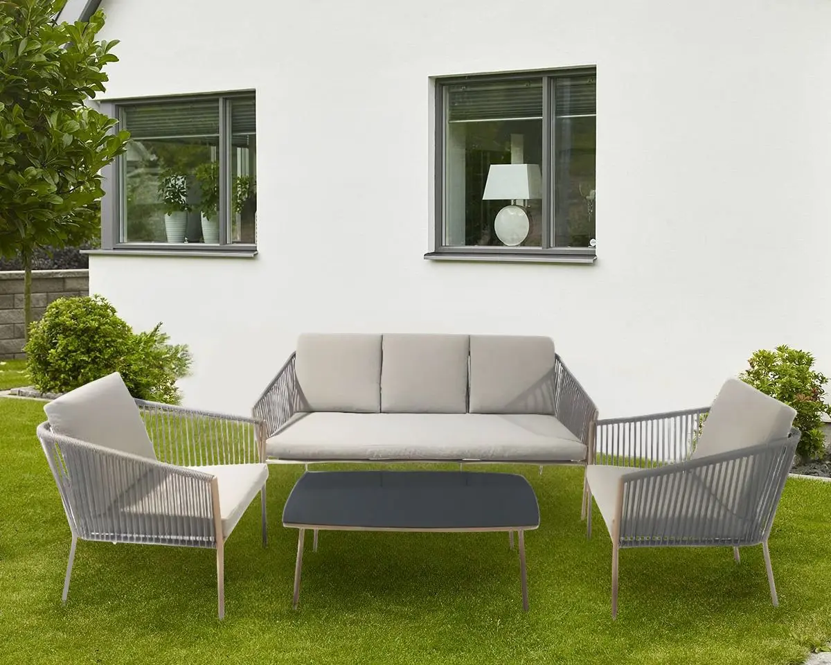 Set mobilier de gradina GardenLine ABI1428 (Grey)