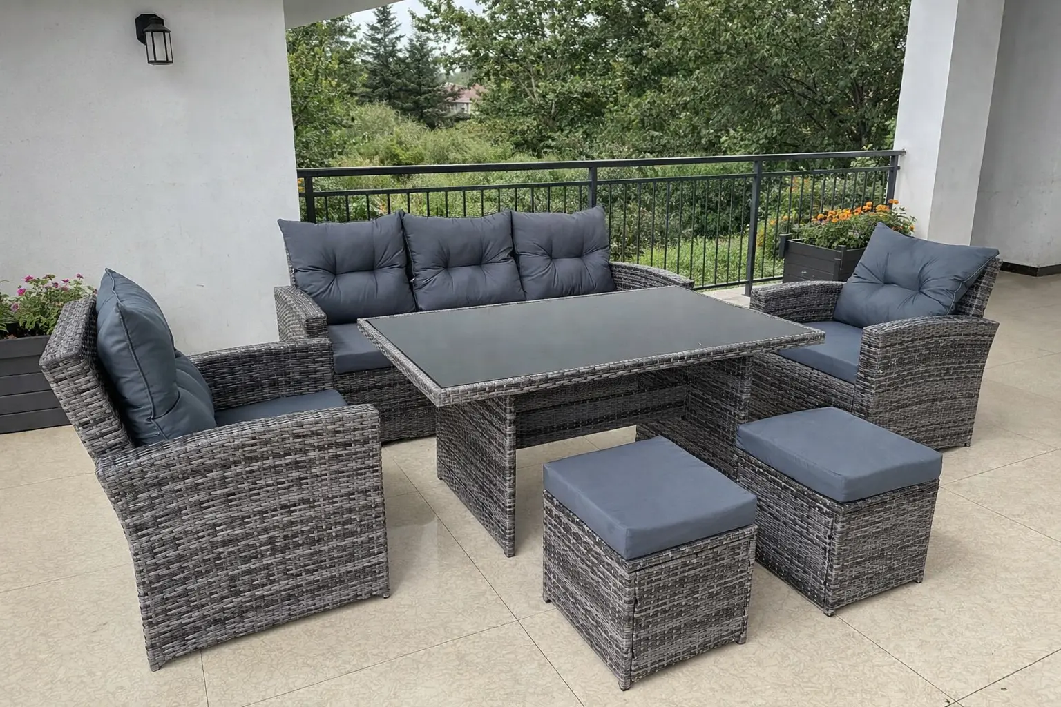 Комплект садовой мебели GardenLine ABI3347 (Grey)