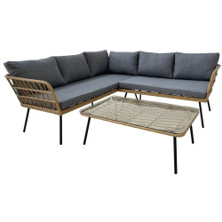 Set mobilier de gradina GardenLine ABI3354 (Brown/Grey) Thumb