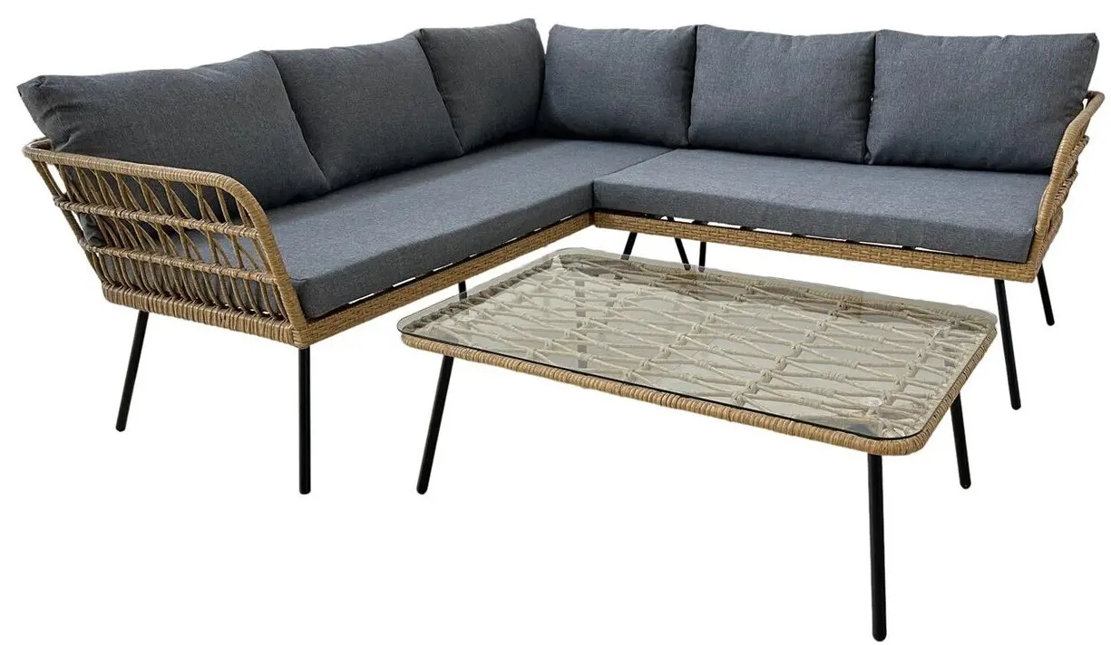 Set mobilier de gradina GardenLine ABI3354 (Brown/Grey) - 3