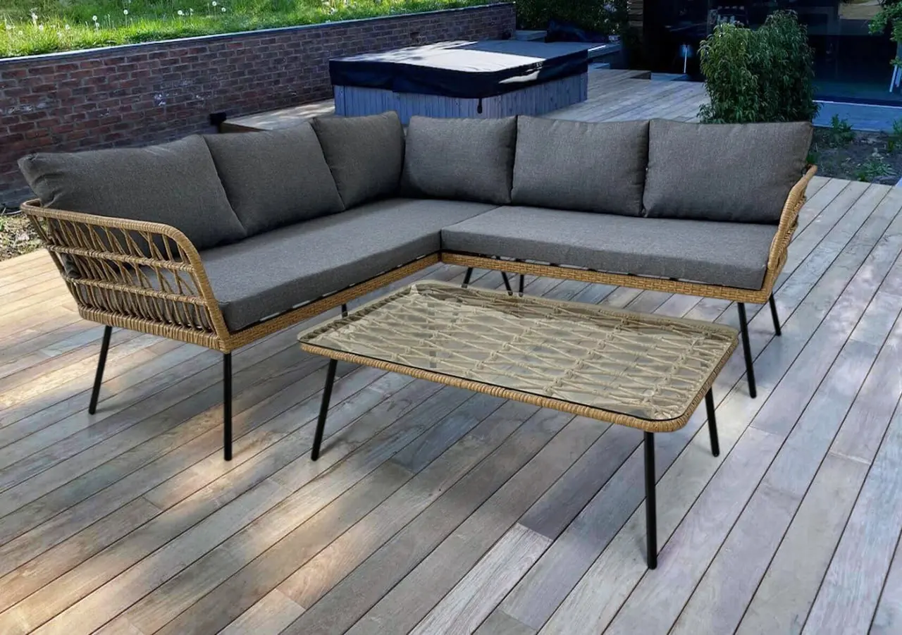 Set mobilier de gradina GardenLine ABI3354 (Brown/Grey)