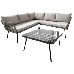 Set mobilier de gradina GardenLine ABI3385 (Grey) Thumb