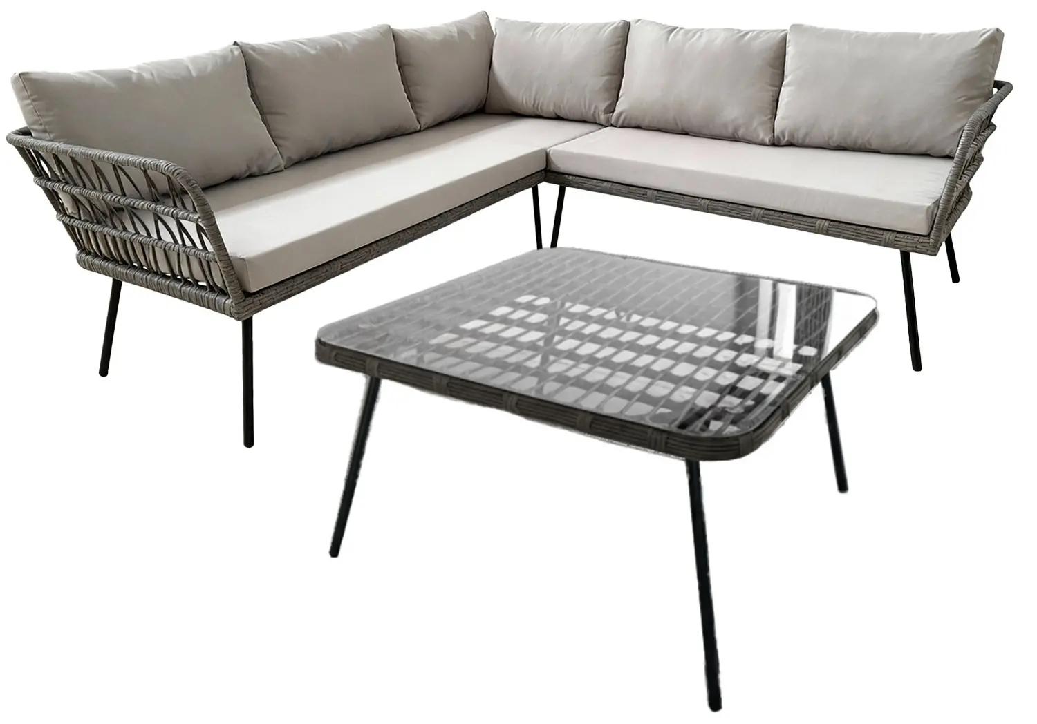 Set mobilier de gradina GardenLine ABI3385 (Grey) - 2