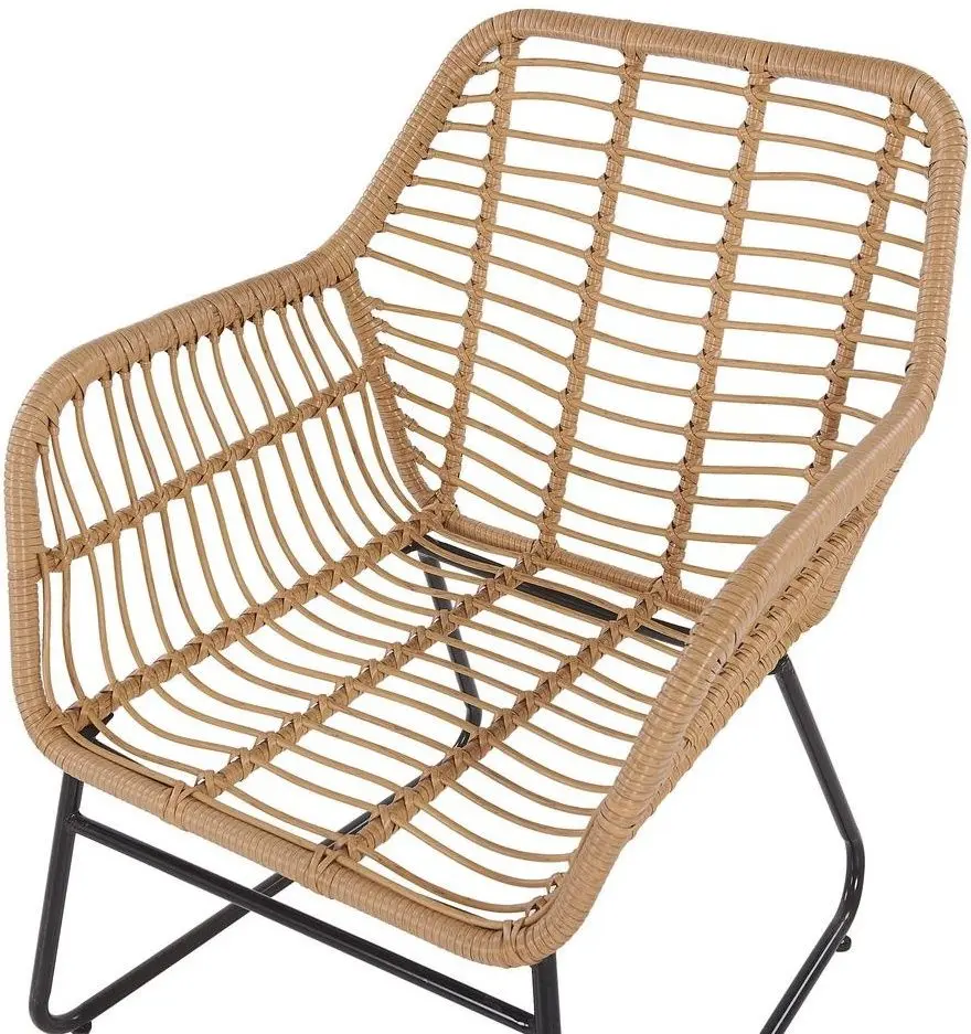 Set mobilier de gradina GardenLine ABI3408 (Light Brown/Black)