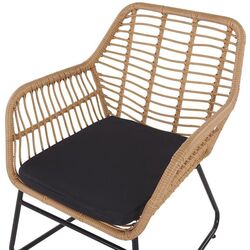 Set mobilier de gradina GardenLine ABI3415 (Light Brown/Black) Thumb