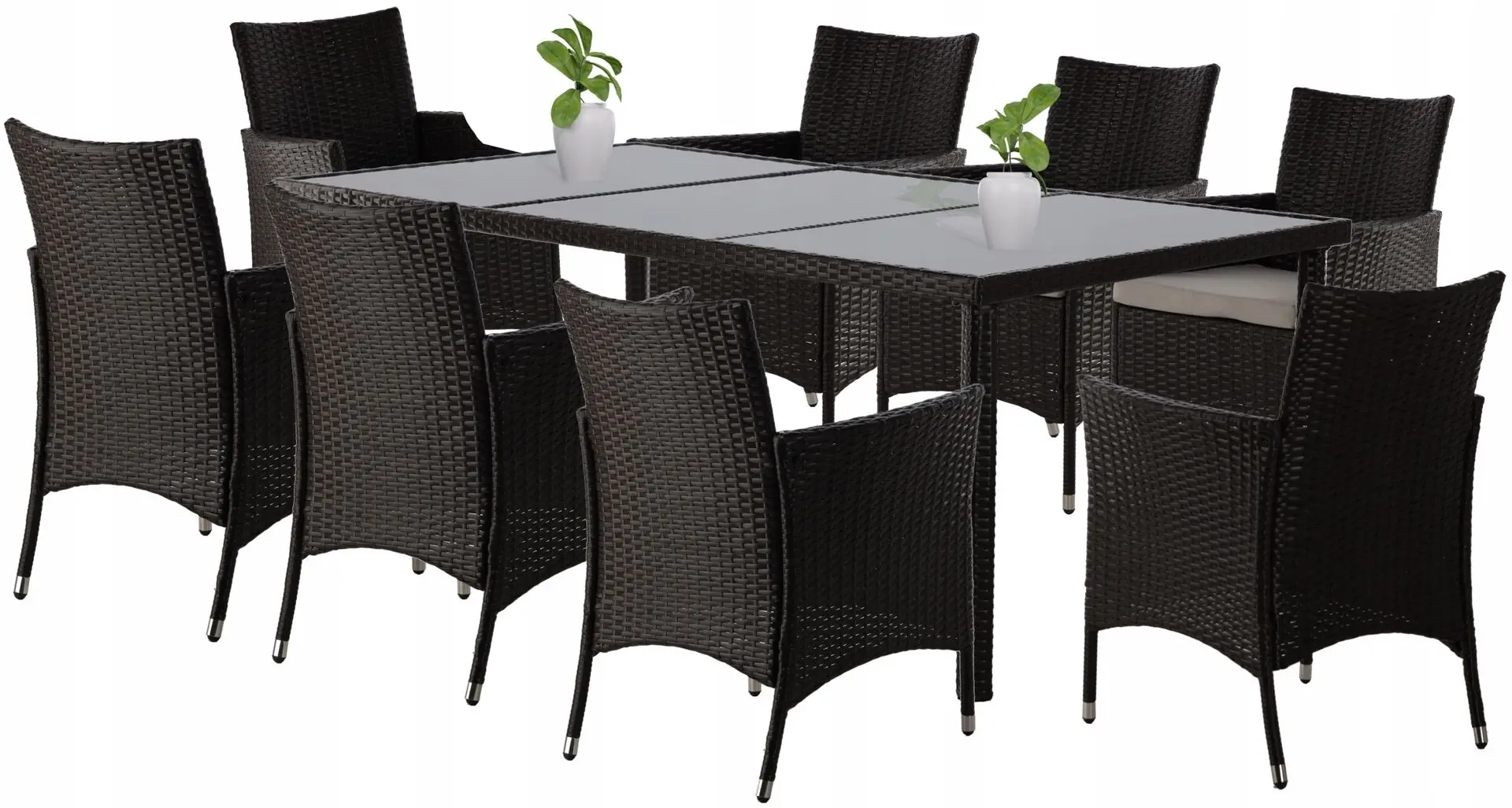 Set mobilier de grădină GardenLine ABI3654 (Brown/Beige)