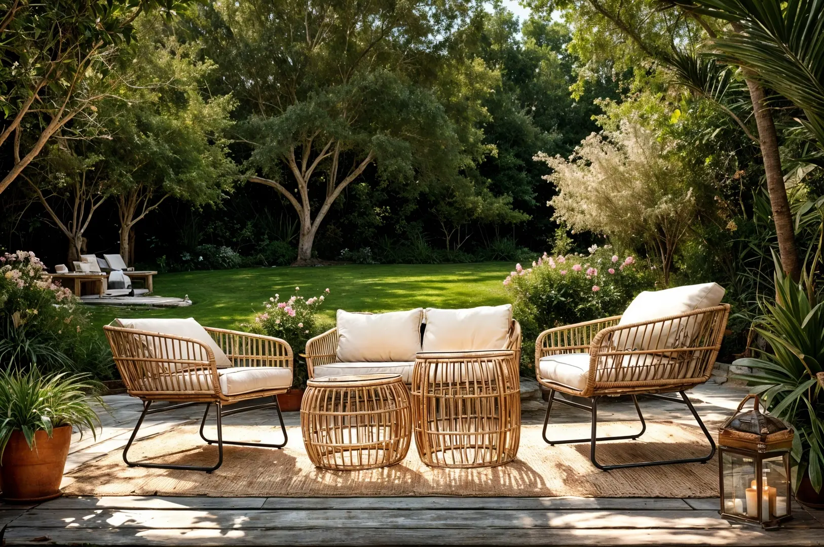 Set mobilier de gradina GardenLine ABI7534 (Brown)