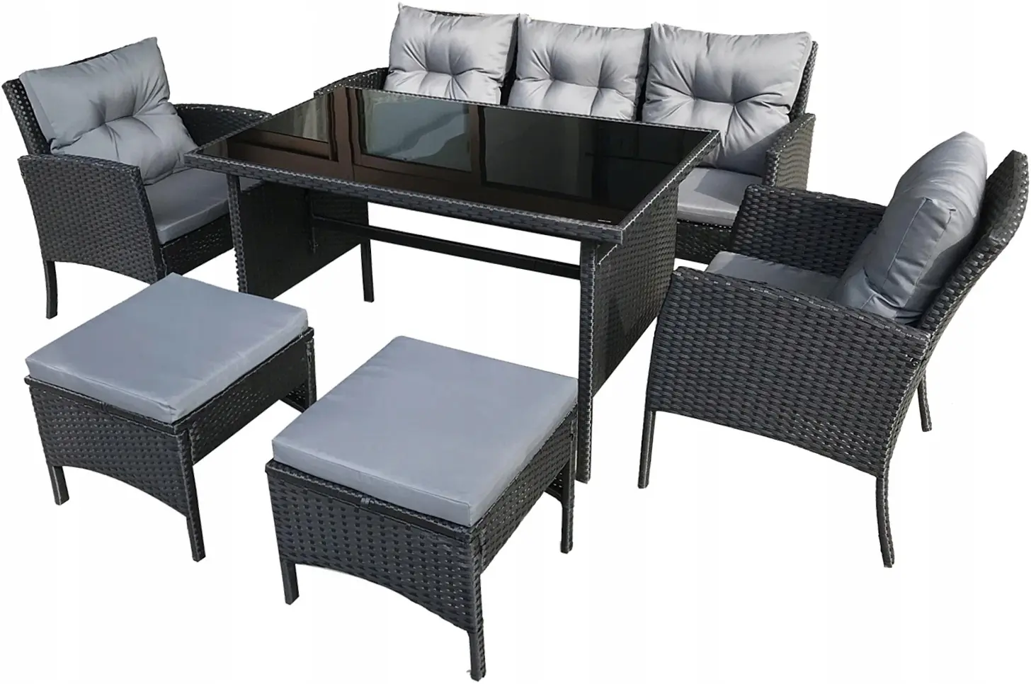 Set mobilier de gradina GardenLine ABI7541 (Black)