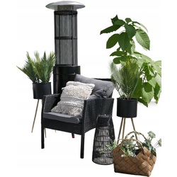 Set mobilier de gradina GardenLine ABI7541 (Black) Thumb