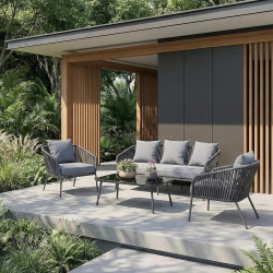 Set mobilier de gradina GardenLine ABI8500 (Grey)