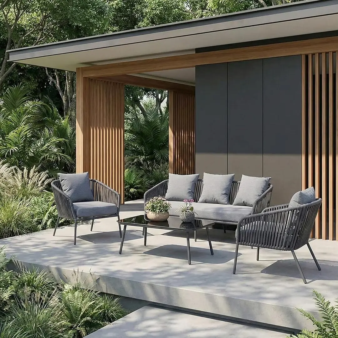 Set mobilier de gradina GardenLine ABI8500 (Grey)