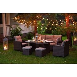 Комплект садовой мебели GardenLine ABI8805 (Brown/Beige) Thumb