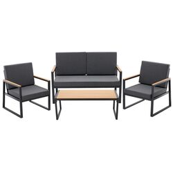 Set mobilier de gradina GardenLine ALM8120 (Grey/Natural) Thumb