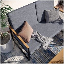 Set mobilier de gradina GardenLine ALM8120 (Grey/Natural) Thumb