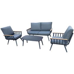 Set mobilier de gradina GardenLine ALM8151 (Grey/Natural) Thumb