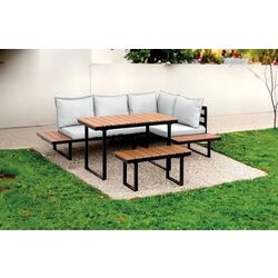 Set mobilier de gradina GardenLine ALM8199 (Brown/Black/Grey) Thumb