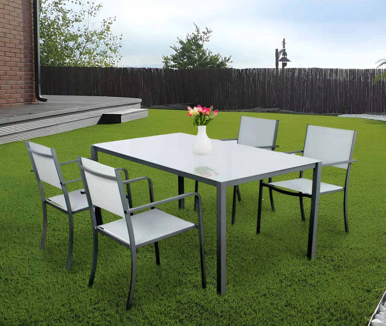 Комплект садовой мебели GardenLine ANH0884KPL (Grey)