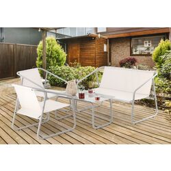 Set mobilier de gradina GardenLine ANH3811 (Beige/Grey)