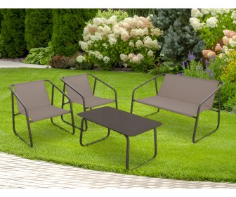 Set mobilier de gradina GardenLine ANH3828 (Brown)