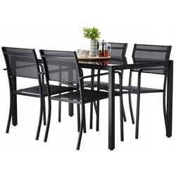 Set mobilier de gradina GardenLine ANH6135KPL (Black) Thumb