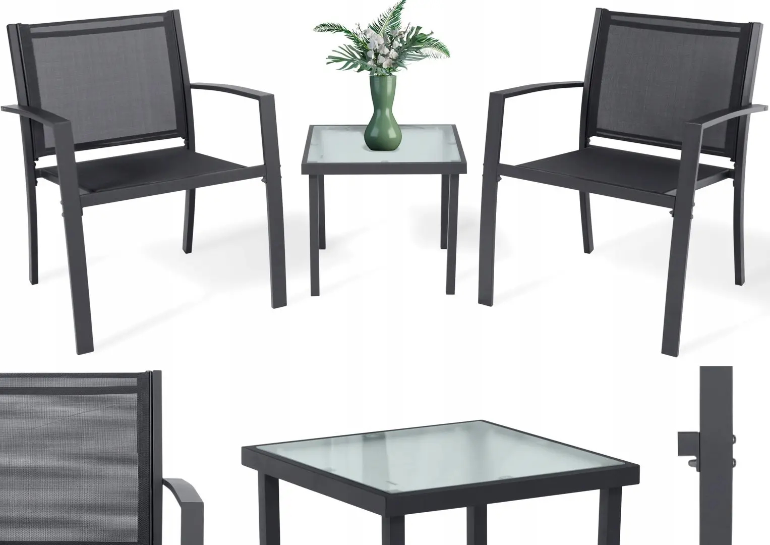 Комплект садовой мебели GardenLine ANH6142 (Grey) - 3