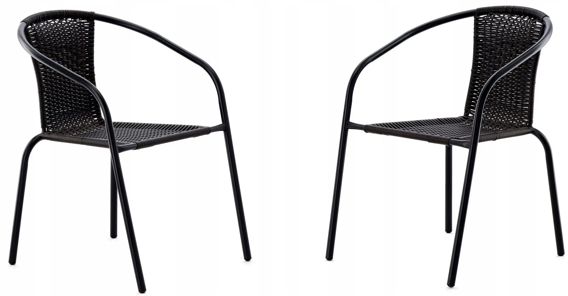 Комплект садовой мебели GardenLine Bistro NEO2262KPL (Dark Brown/Black) - 5