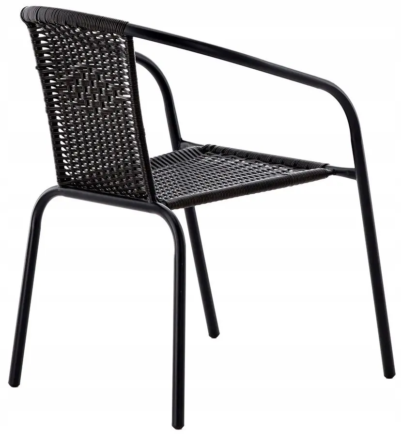 Комплект садовой мебели GardenLine Bistro NEO2262KPL (Dark Brown/Black) - 6