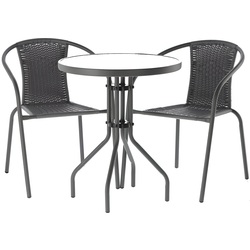 Set mobilier de gradina GardenLine Bistro NEO5252KPL (Grey) Thumb