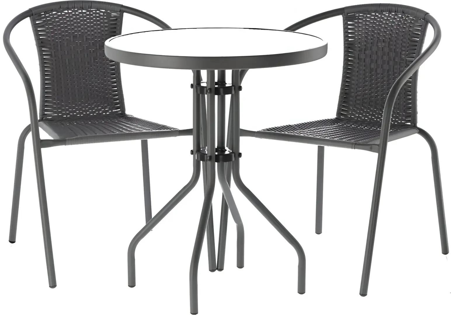 Set mobilier de gradina GardenLine Bistro NEO5252KPL (Grey) - 2