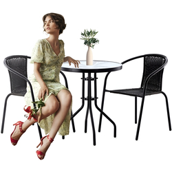 Set mobilier de gradina GardenLine Bistro NEO5252KPL (Grey) Thumb