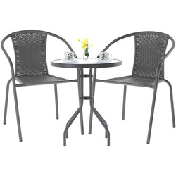 Set mobilier de gradina GardenLine Bistro NEO5252KPL (Grey) Thumb