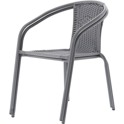 Set mobilier de gradina GardenLine Bistro NEO5252KPL (Grey) Thumb
