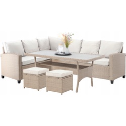 Set mobilier de gradina GardenLine Cesme ABI3517 (Beige) Thumb