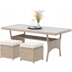 Set mobilier de gradina GardenLine Cesme ABI3517 (Beige) Thumb