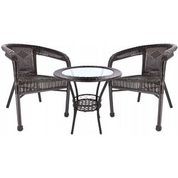 Set mobilier de grădină GardenLine FAT3045KPL (Brown)