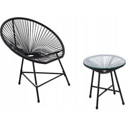 Set mobilier de gradina GardenLine FAT3439 (Black) Thumb