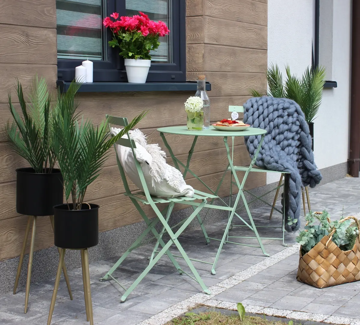 Set mobilier de gradina GardenLine GOM5134 (Green)