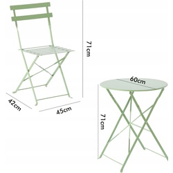Set mobilier de gradina GardenLine GOM5134 (Green) Thumb