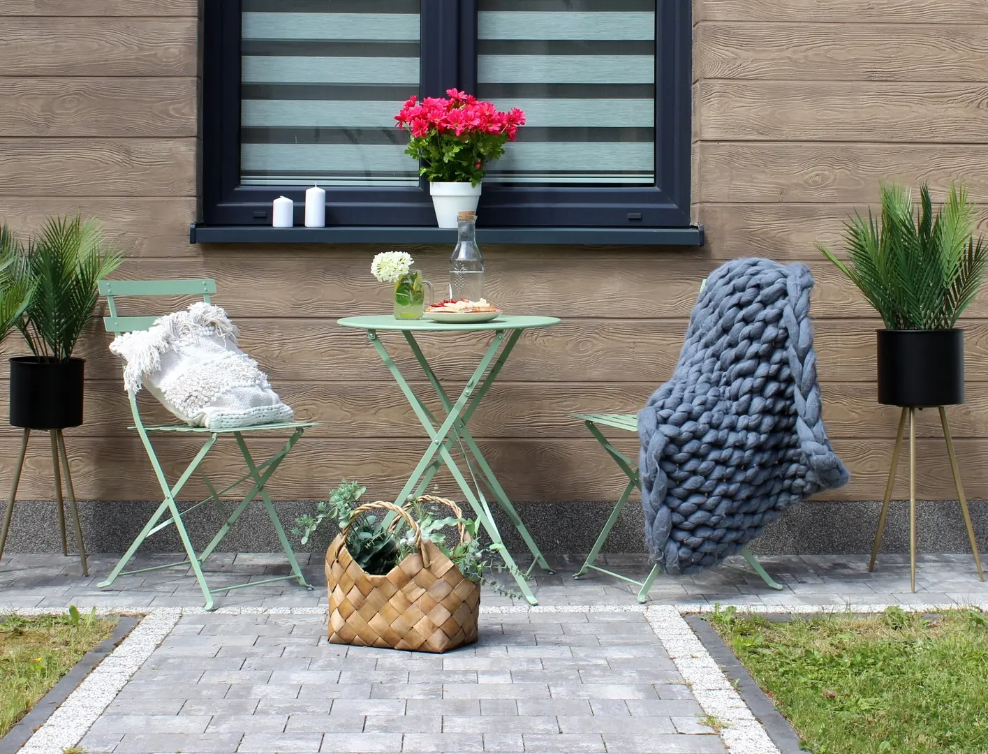 Set mobilier de gradina GardenLine GOM5134 (Green)