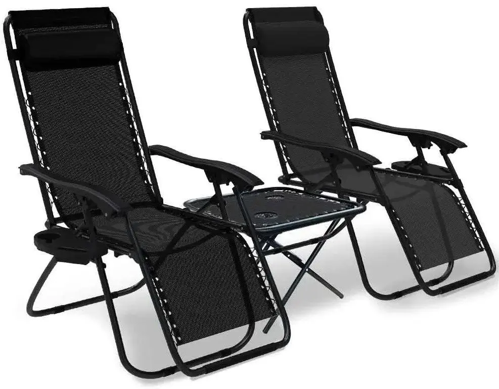 Set mobilier de gradina GardenLine LEZ7550 (Black) - 2