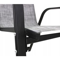 Set mobilier de grădină GardenLine NEO9924 (Grey/Black) Thumb