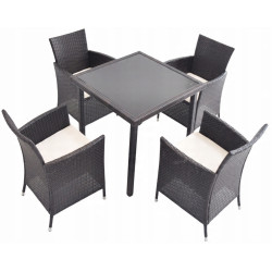 Set mobilier de gradina GardenLine SAD1708 (Brown) Thumb