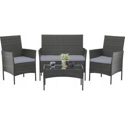 Set mobilier de gradina GardenLine SAD3477 (Grey) Thumb