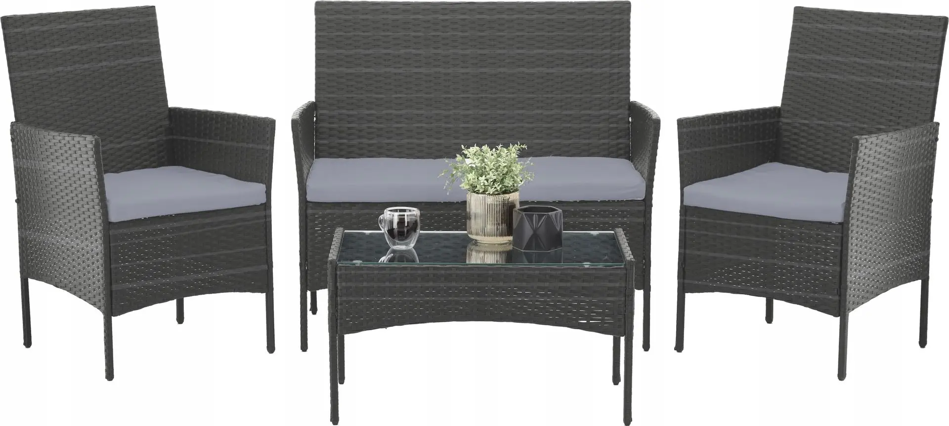 Set mobilier de gradina GardenLine SAD3477 (Grey) - 3