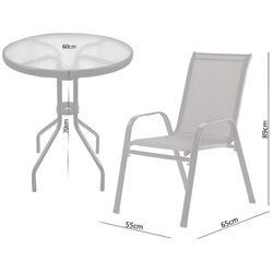 Комплект садовой мебели GardenLine SAD5895 (Black) Thumb