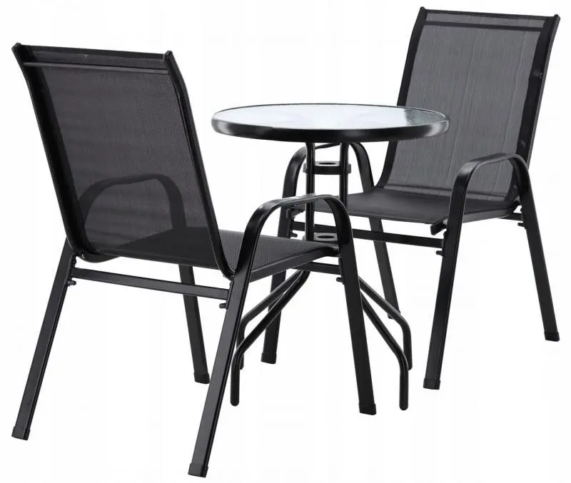 Комплект садовой мебели GardenLine SAD5895 (Black)