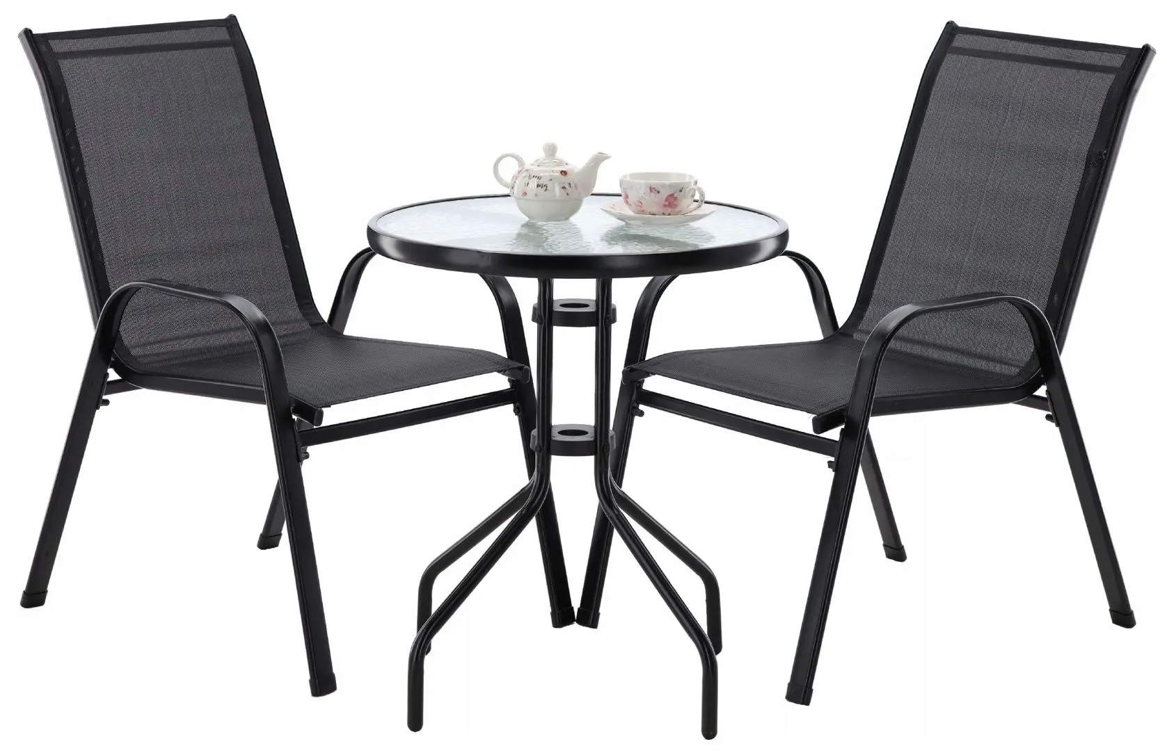 Комплект садовой мебели GardenLine SAD5895 (Black)