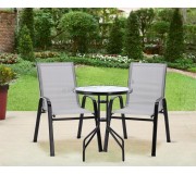 Set mobilier de gradina GardenLine SAD5901 (Grey/Black)